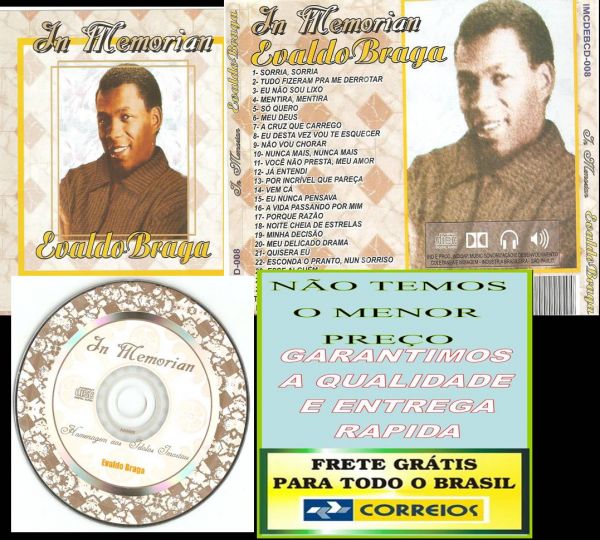 evaldo braga-cd in memorian-24 sucessos